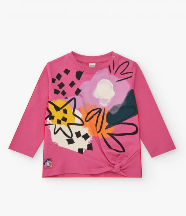 TucTuc girls abstract L/S tee