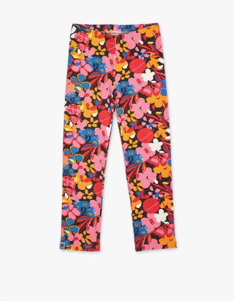 TucTuc Girls coral/multi leggings