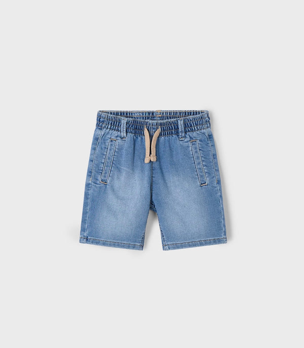Mayoral soft denim shorts