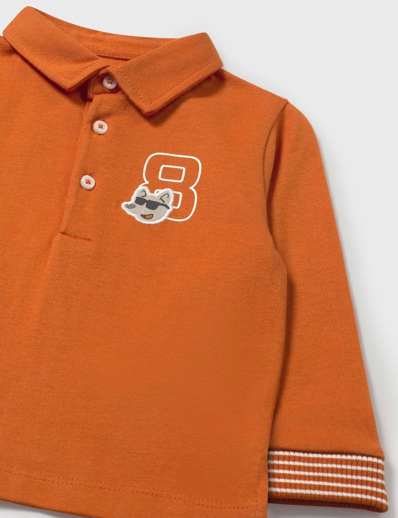 Mayoral orange polo