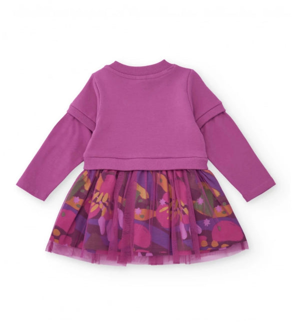 TucTuc girls purple dress
