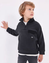 Mayoral dark grey fleece