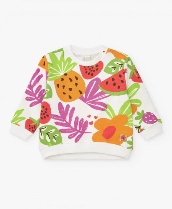TucTuc girls fruit longsleeved top