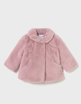 Mayoral baby girl fur coat