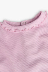 Boboli girls pink longsleeved tee