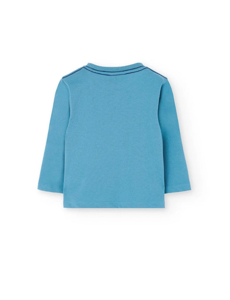 Boboli baby boy Lake Blue tee