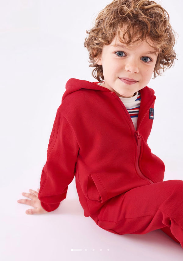 Mayoral red hoodie