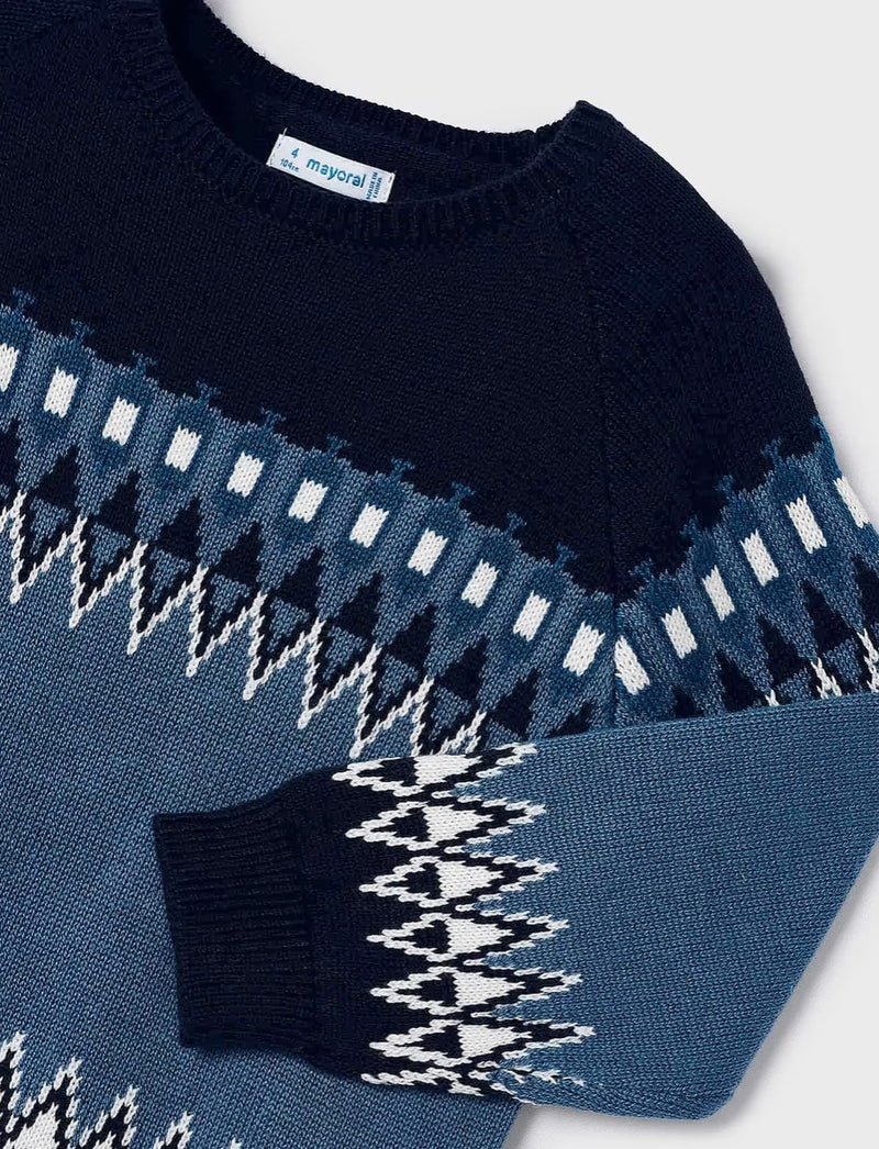 Mayoral jacquard jumper