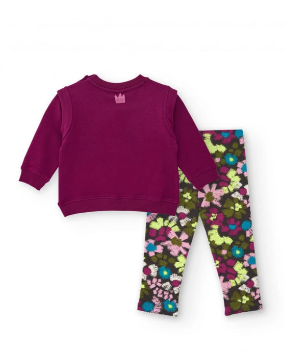 TucTuc girls leggings set