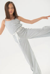 Boboli girls striped jumpsuit