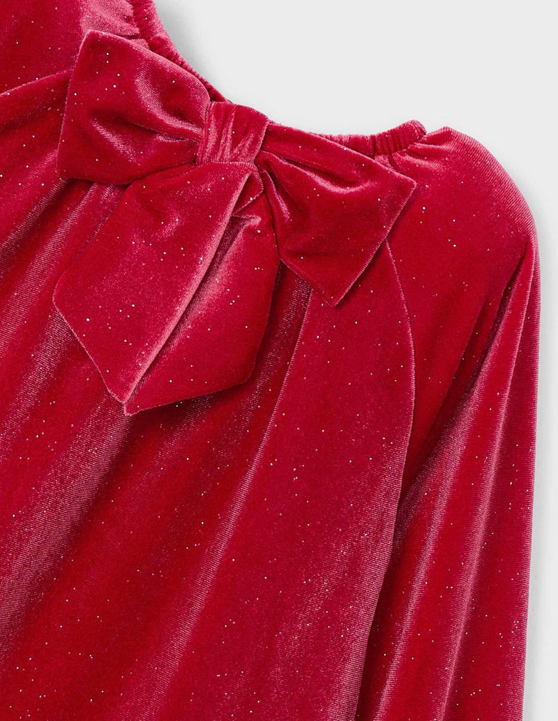 Mayoral girls velvet dress