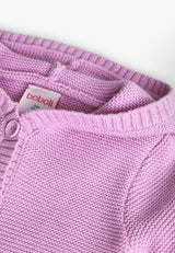 Boboli baby girls tulip knit Cardigan