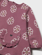 Mayoral baby girl rose knit dress