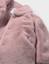 Mayoral baby girl fur coat