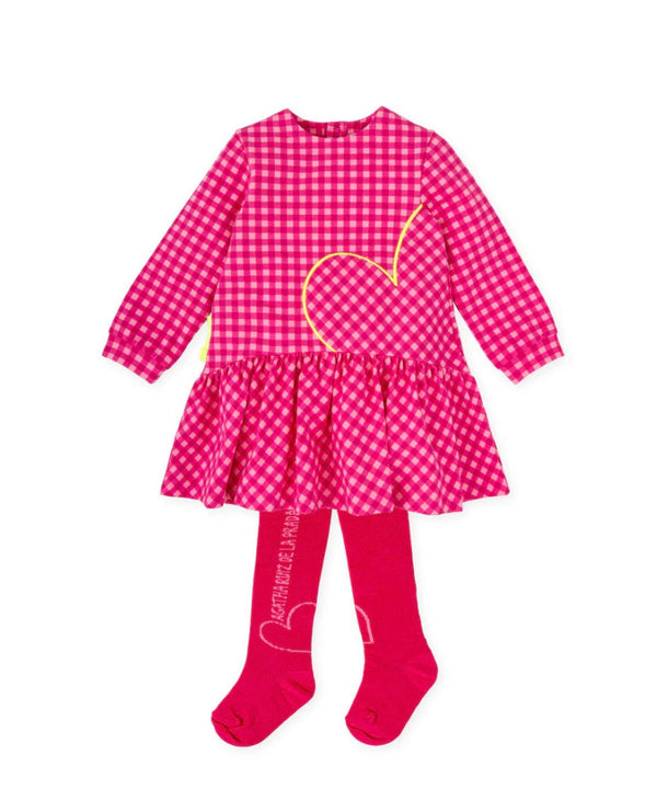 Agatha Ruiz Girls checkered dress