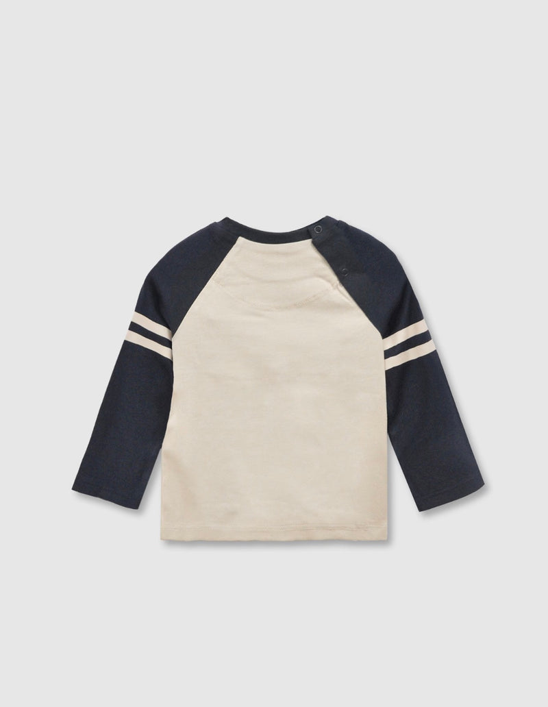 Mayoral long-sleeved bear tee