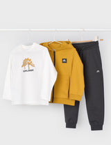 Mayoral Mustard tracksuit set