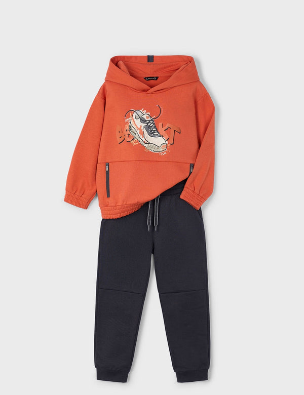 Mayoral orange tracksuit set