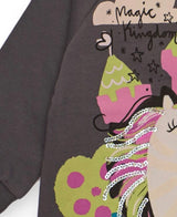 TucTuc girls grey sweater dress