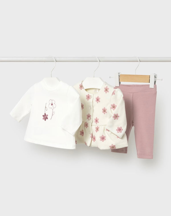 Mayoral baby girl 3 piece set