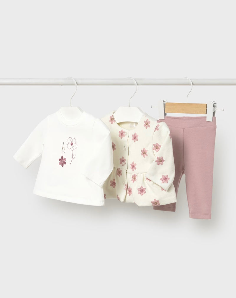 Mayoral baby girl 3 piece set