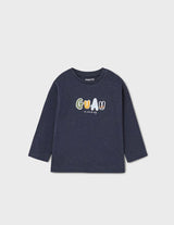 Mayoral baby boy dark blue T-shirt