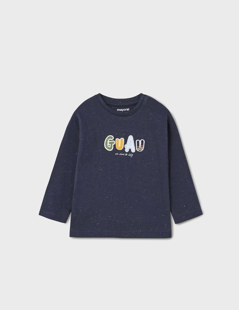 Mayoral baby boy dark blue T-shirt