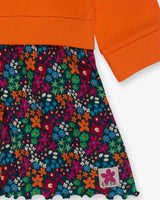 TucTuc Girls orange/ multi dress