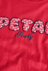 Boboli Girl petal longsleeved tee