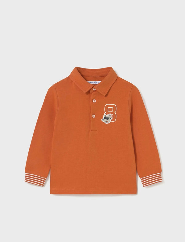 Mayoral orange polo
