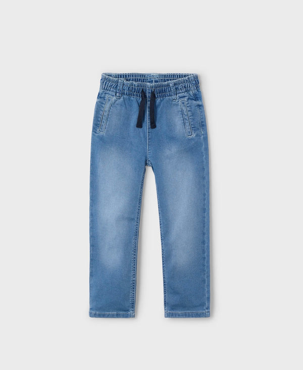 Mayoral soft denim joggers