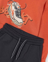 Mayoral orange tracksuit set