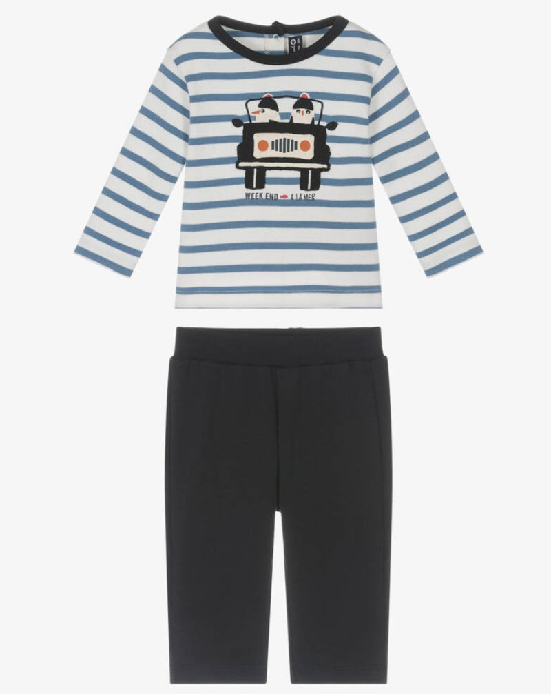 Weekend a La Mer penguin set