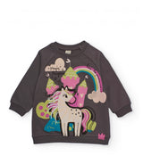TucTuc girls grey sweater dress