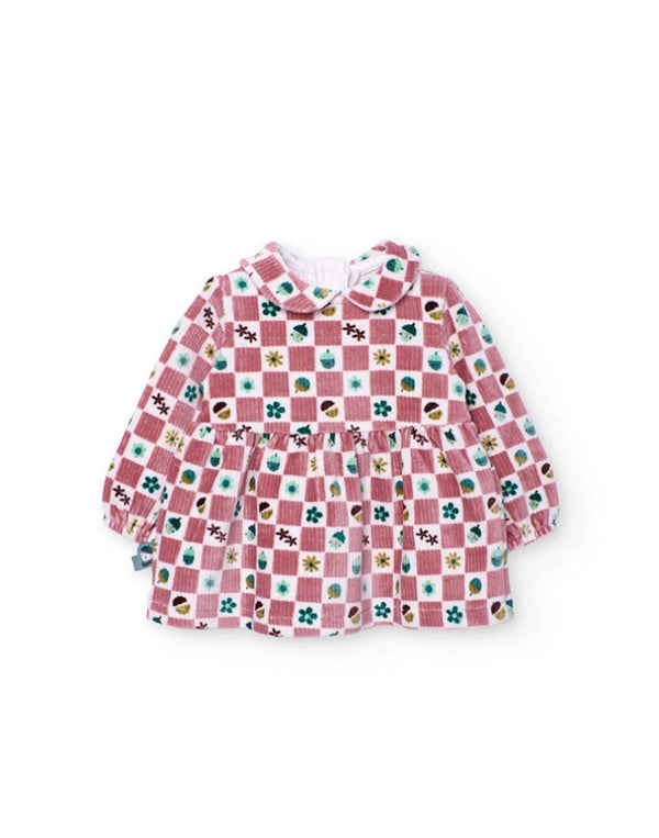 Boboli baby girls pattern dress