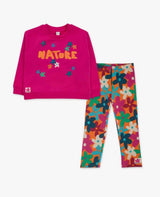 TucTuc Girls nature leggings set