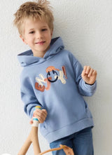 Mayoral Blue Hoodie