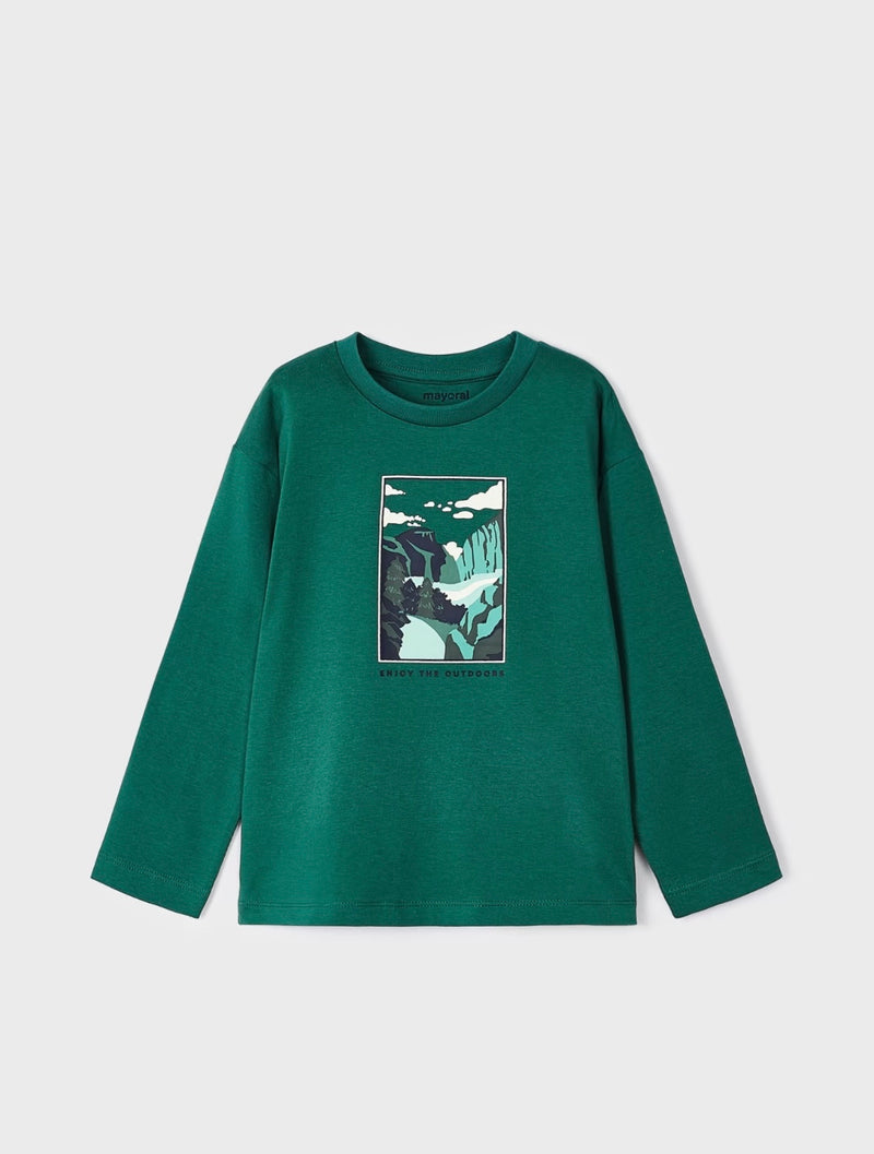 Mayoral 2x green (striped tees)