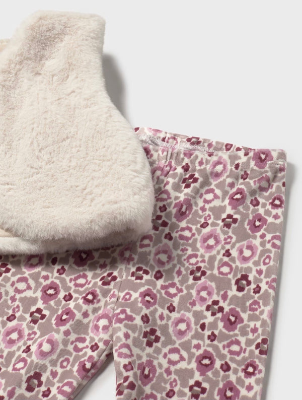 Mayoral baby girl 3 piece legging set