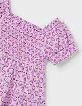 Mayoral pink smock dress