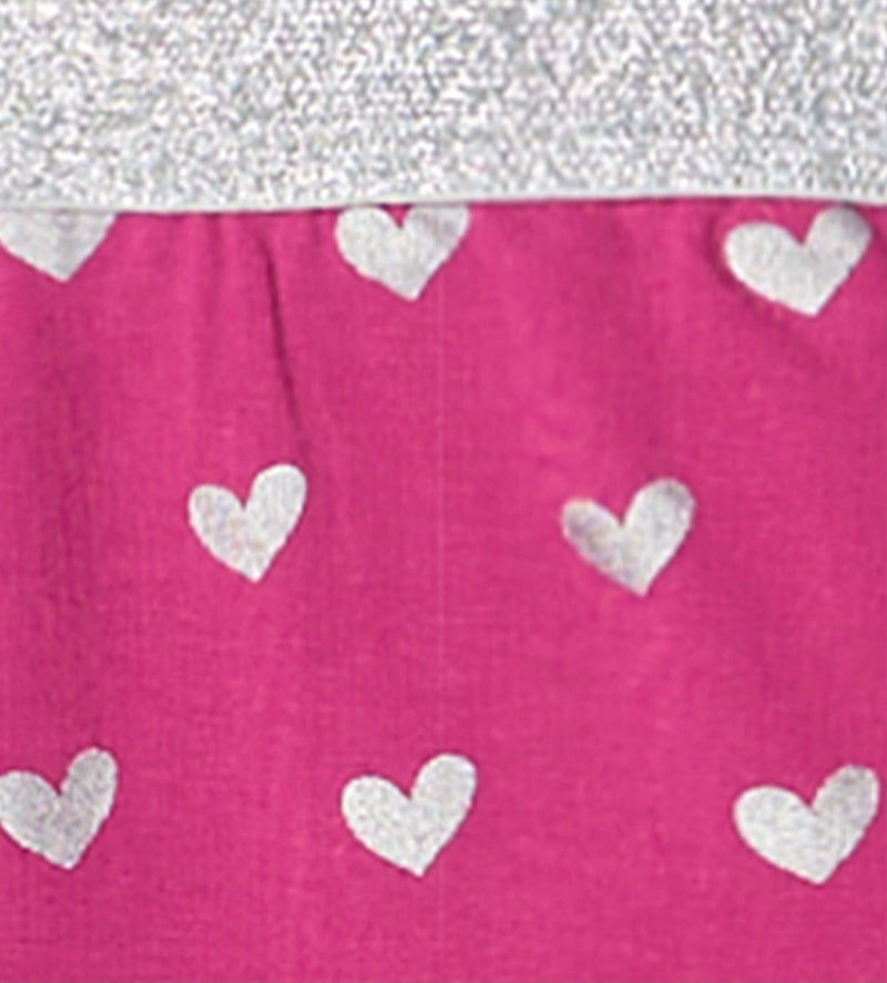 Hatley pink love heart legiggings