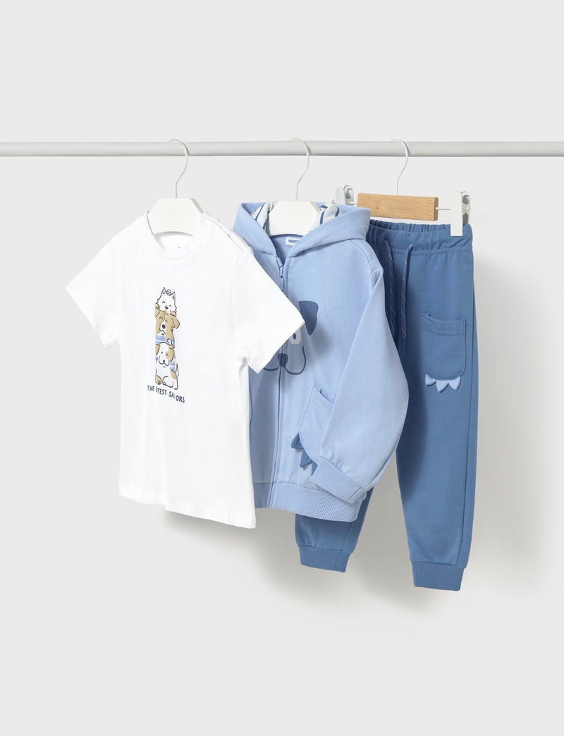 Mayoral Baby Boy, dog 3 piece set