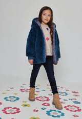 Boboli Girls Reversible Jacket