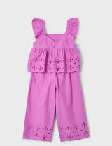 Mayoral purple pants 2 piece