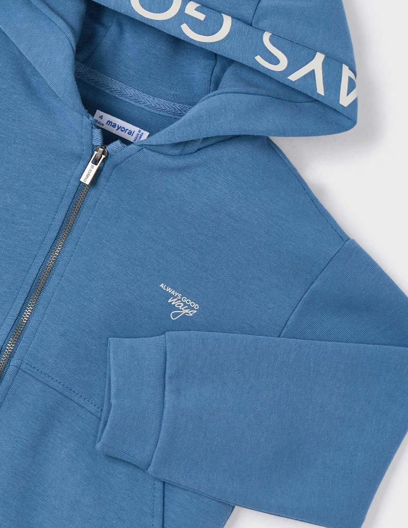 Mayoral blue hoodie
