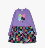 TucTuc Girls lilac/ multi dress