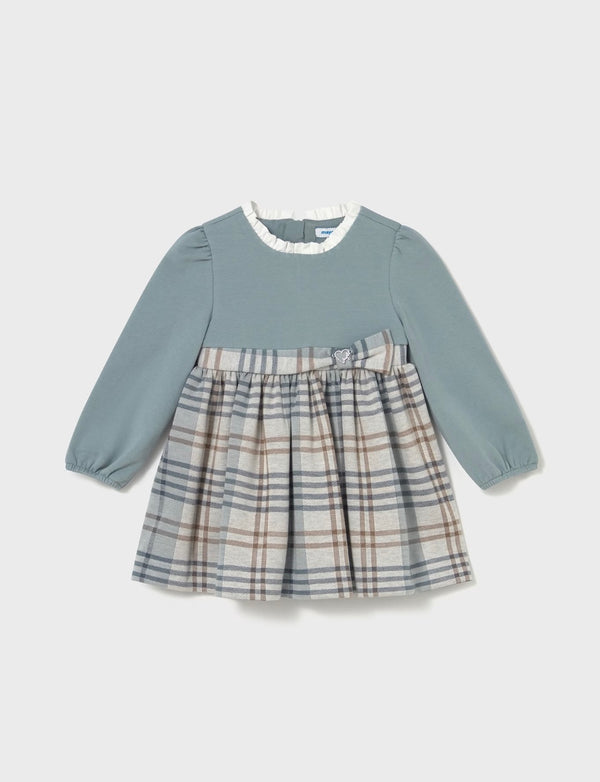 Mayoral baby girl plaid dress