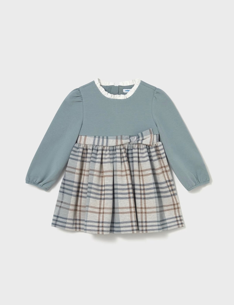 Mayoral baby girl plaid dress