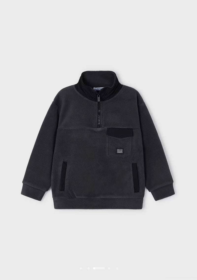 Mayoral dark grey fleece