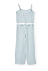 Boboli girls striped jumpsuit